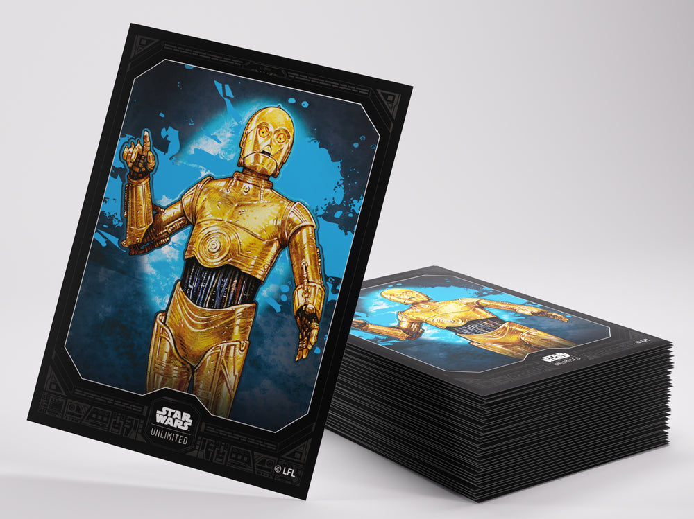 Gamegenic Star Wars Unlimited Premium Art Sleeves - C-3PO (Preorder)