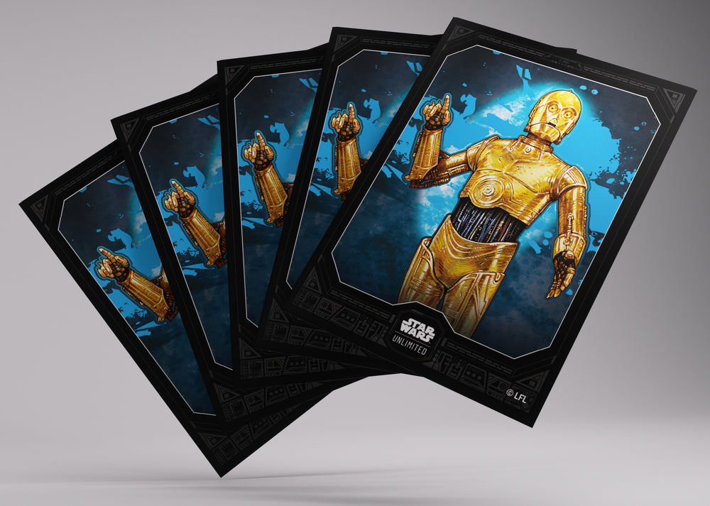Gamegenic Star Wars Unlimited Premium Art Sleeves - C-3PO (Preorder)
