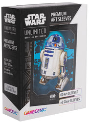 Gamegenic Star Wars Unlimited Premium Art Sleeves - R2-D2 (Preorder)