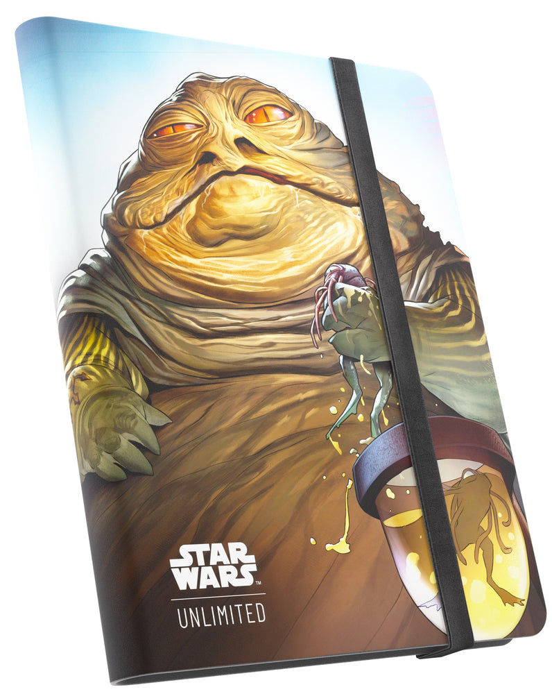 Gamegenic Star Wars Unlimited 18-Pocket Album - Leia Organa/Jabba the Hutt