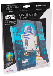 Gamegenic Star Wars Unlimited 18-Pocket Album - C-3PO/R2-D2