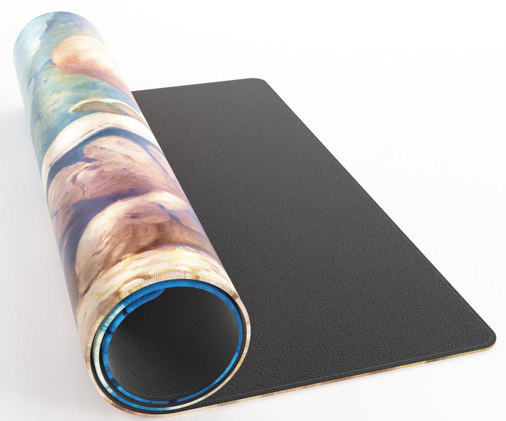 Gamegenic Lorwyn Eclipsed Shiny Playmat - Hallowed Fountain