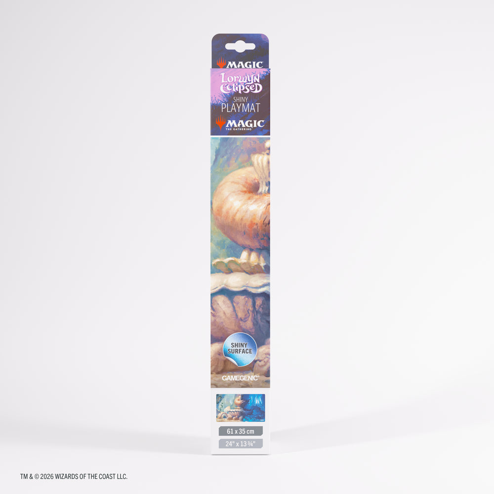 Gamegenic Lorwyn Eclipsed Shiny Playmat - Hallowed Fountain