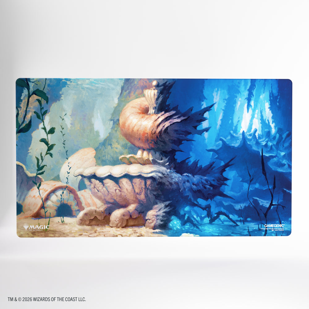 Gamegenic Lorwyn Eclipsed Shiny Playmat - Hallowed Fountain