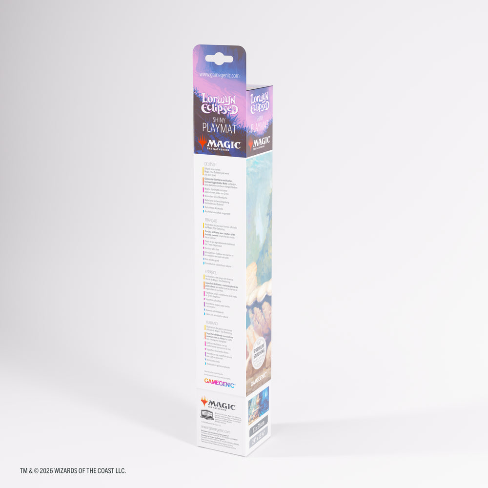 Gamegenic Lorwyn Eclipsed Shiny Playmat - Hallowed Fountain