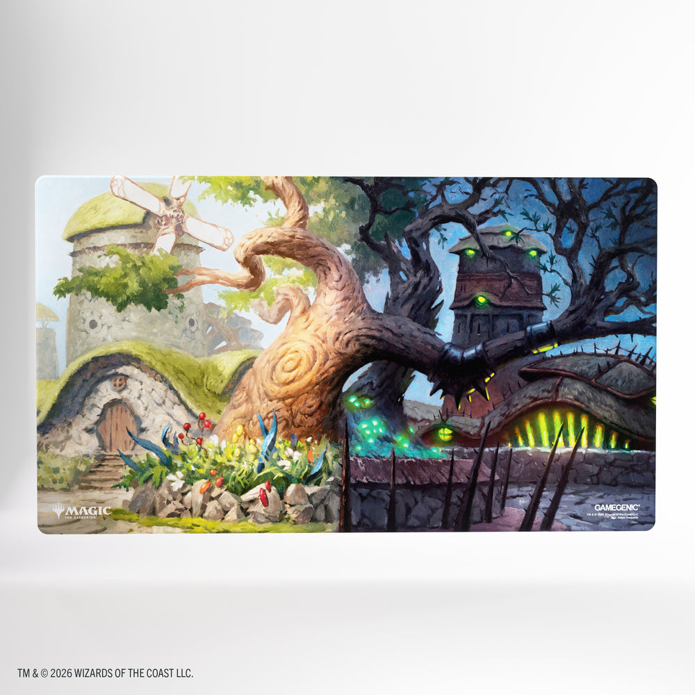 Gamegenic Lorwyn Eclipsed Shiny Playmat - Temple Garden
