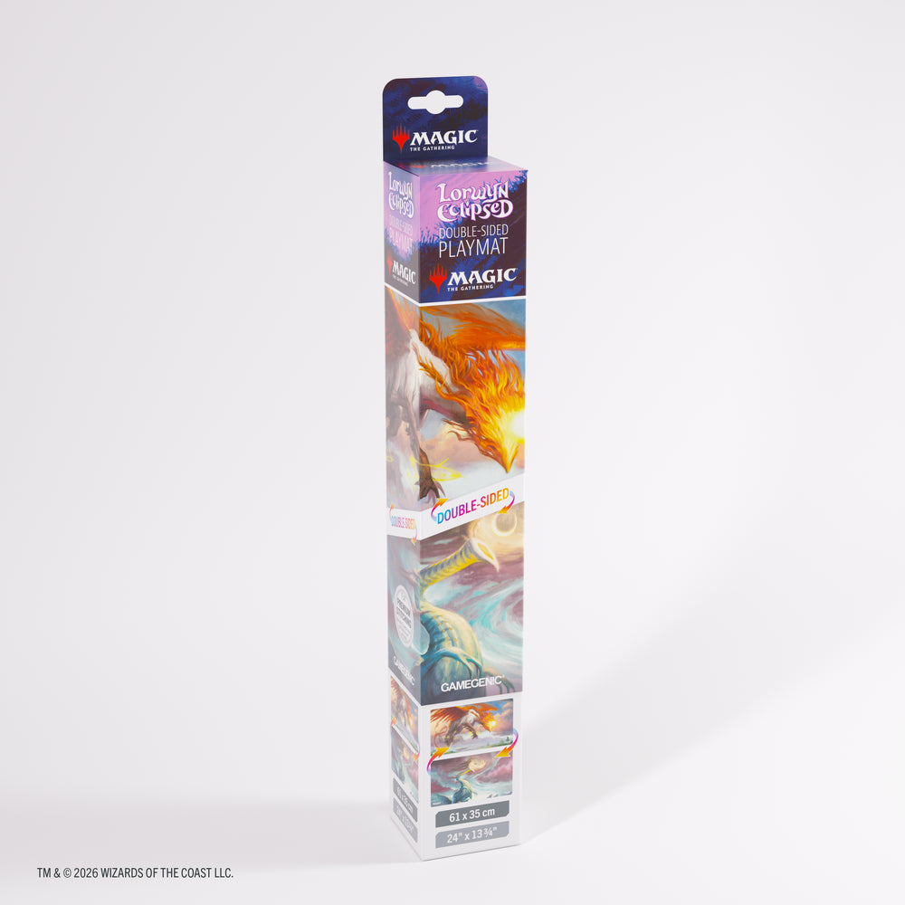 Gamegenic Lorwyn Eclipsed Double-sided Playmat - Eirdu, Carrier of Dawn/Isilu, Carrier of Twilight