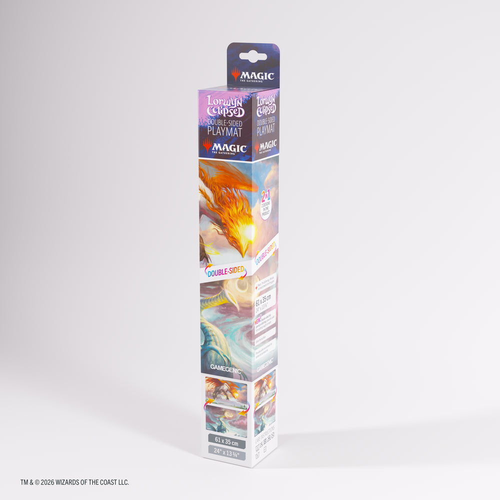 Gamegenic Lorwyn Eclipsed Double-sided Playmat - Eirdu, Carrier of Dawn/Isilu, Carrier of Twilight