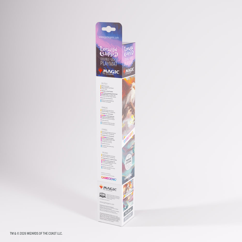 Gamegenic Lorwyn Eclipsed Double-sided Playmat - Eirdu, Carrier of Dawn/Isilu, Carrier of Twilight