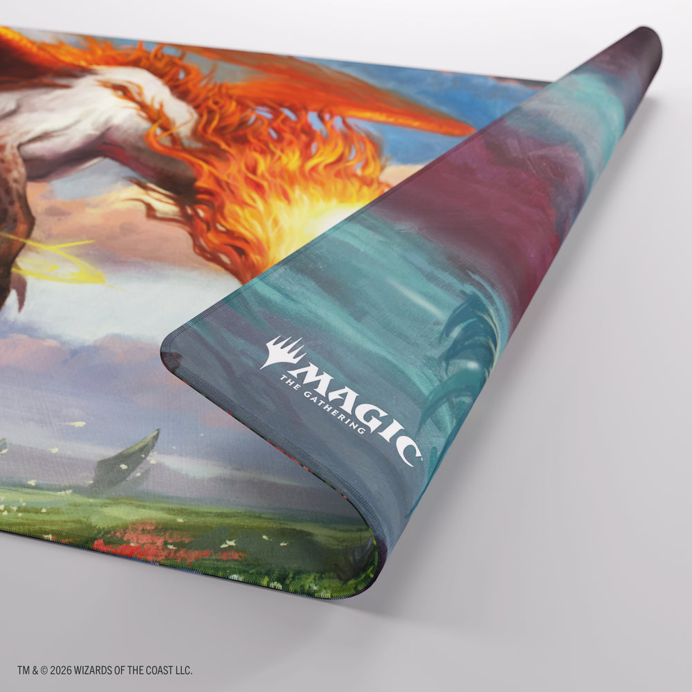 Gamegenic Lorwyn Eclipsed Double-sided Playmat - Eirdu, Carrier of Dawn/Isilu, Carrier of Twilight