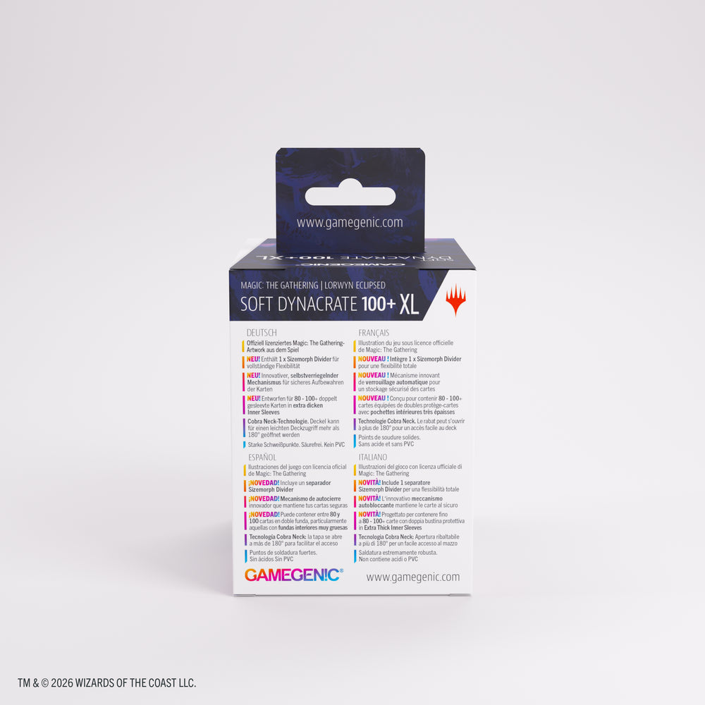 Gamegenic Lorwyn Eclipsed Soft Dynacrate 100+ XL - Ashling, Rekindled/Ashling, Rimebound