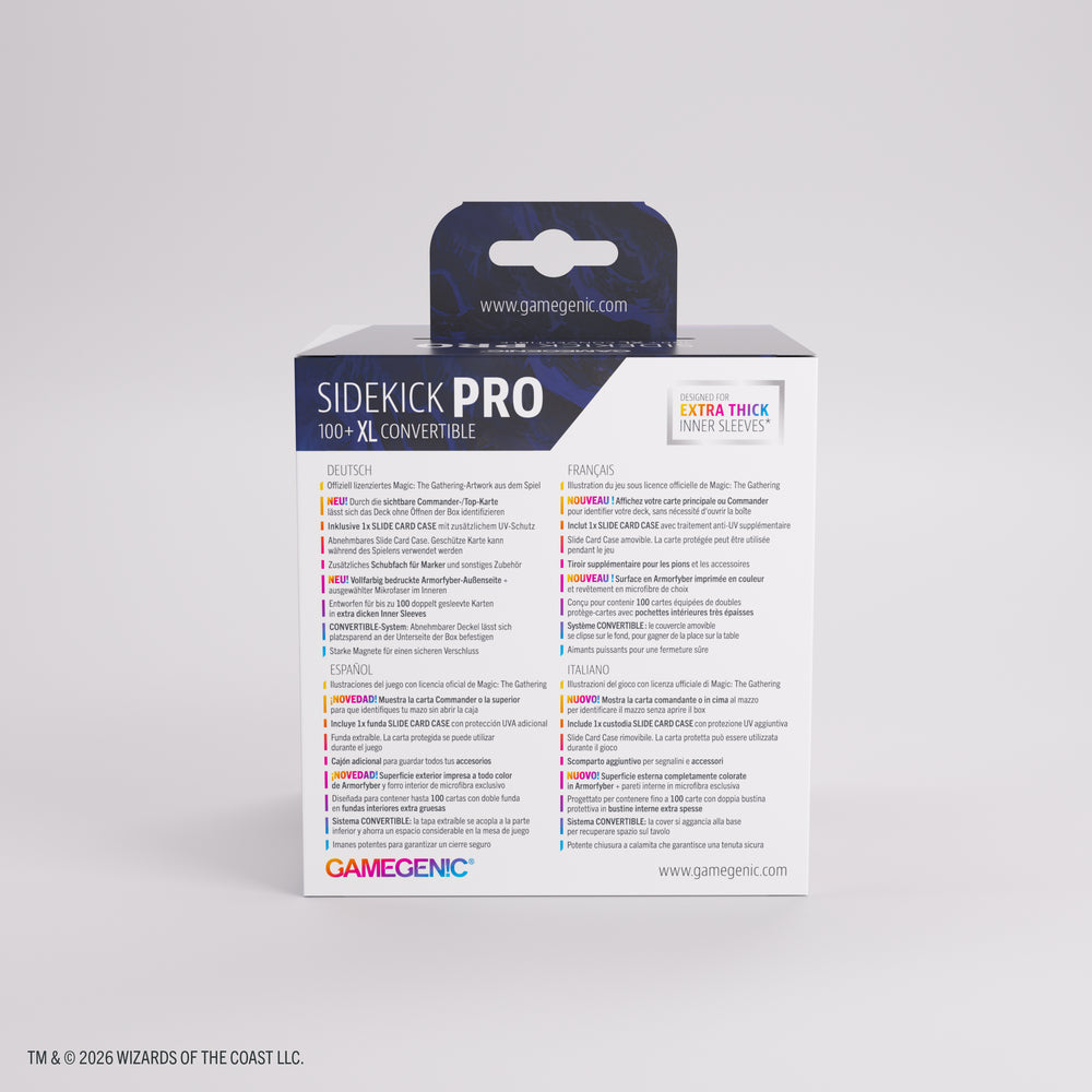 Gamegenic Lorwyn Eclipsed Sidekick PRO 100+ XL - Morcants Loyalist/Dawnhand Eulogist