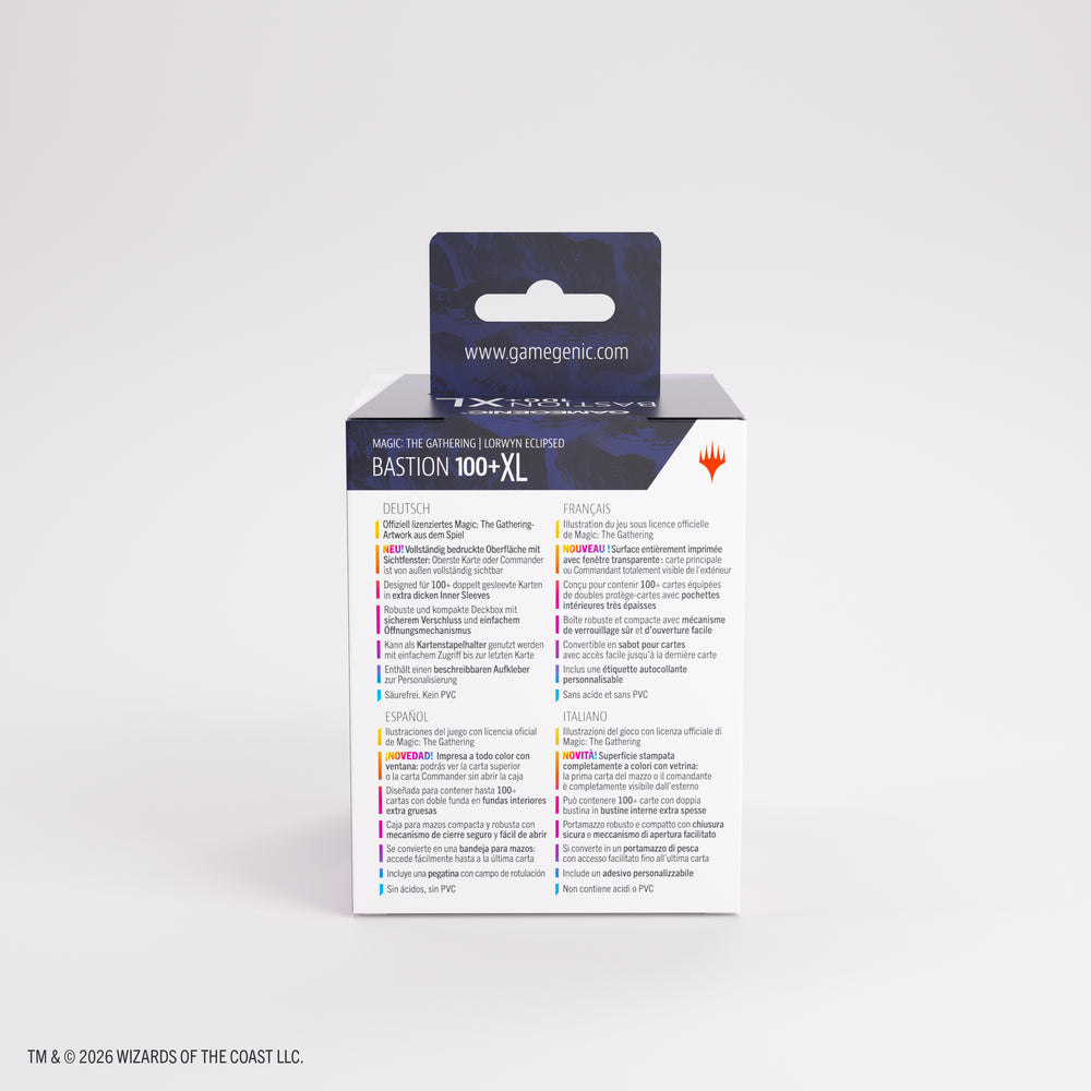 Gamegenic Lorwyn Eclipsed Bastion 100+ XL - Rimekin Recluse