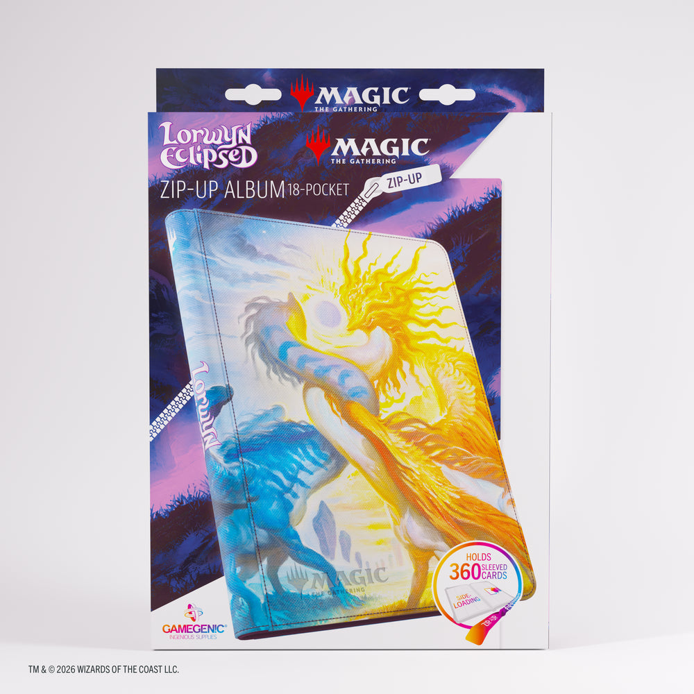 Gamegenic Lorwyn Eclipsed Zip-Up Album 18-Pocket - Celestial Reunion