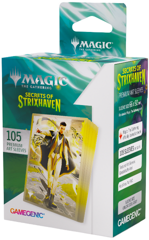 Gamegenic Secrets of Strixhaven Premium Art Sleeves - Killian, Decisive Mentor