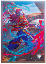 Gamegenic Secrets of Strixhaven Premium Art Sleeves - Rootha, Mastering the Moment
