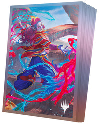 Gamegenic Secrets of Strixhaven Premium Art Sleeves - Rootha, Mastering the Moment