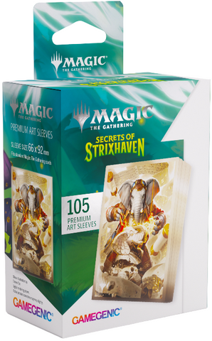 Gamegenic Secrets of Strixhaven Premium Art Sleeves - Quintorius, History Chaser