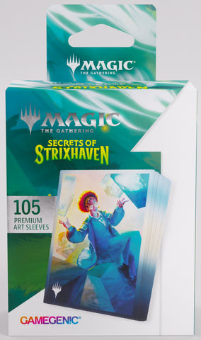 Gamegenic Secrets of Strixhaven Premium Art Sleeves - Zimone, Infinite Analyst