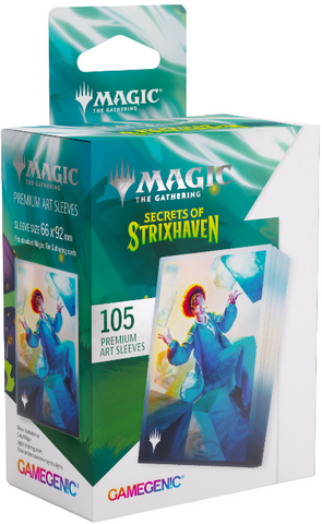 Gamegenic Secrets of Strixhaven Premium Art Sleeves - Zimone, Infinite Analyst