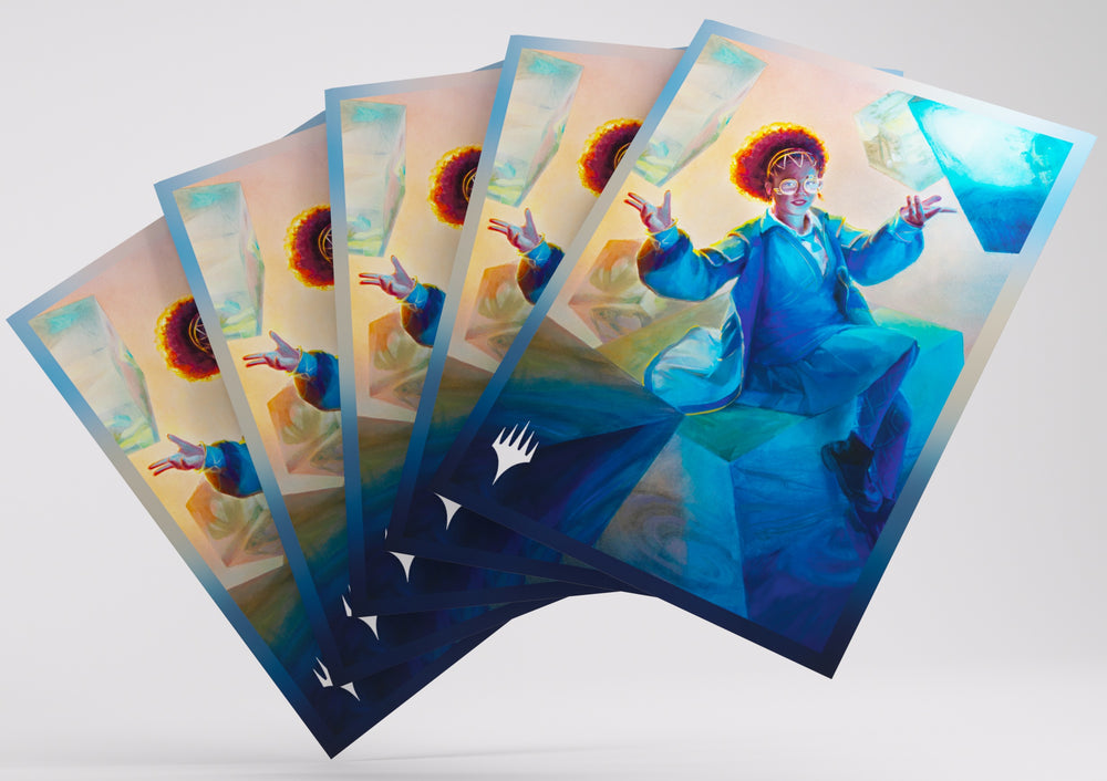 Gamegenic Secrets of Strixhaven Premium Art Sleeves - Zimone, Infinite Analyst