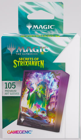 Gamegenic Secrets of Strixhaven Premium Art Sleeves - Dina, Essence Brewer