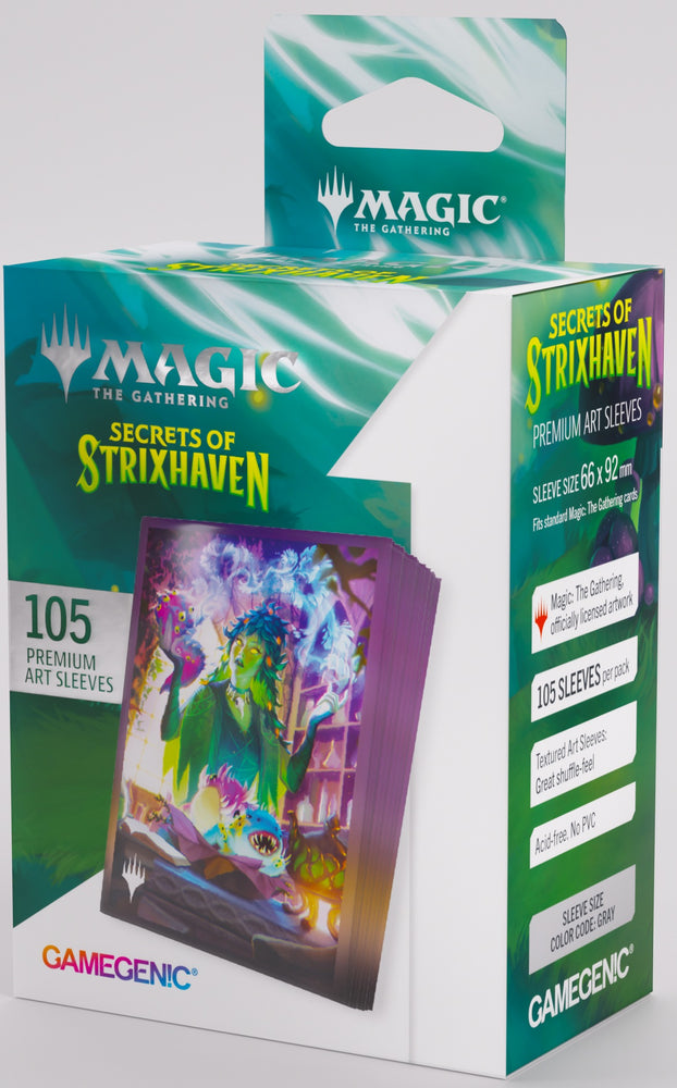 Gamegenic Secrets of Strixhaven Premium Art Sleeves - Dina, Essence Brewer