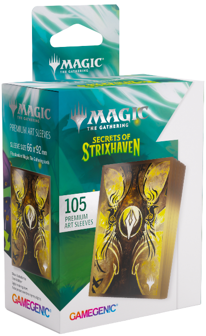Gamegenic Secrets of Strixhaven Premium Art Sleeves - Silverquill