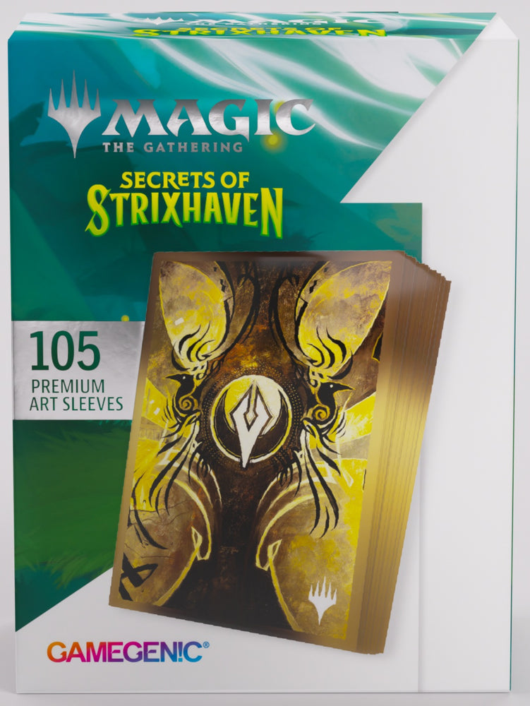 Gamegenic Secrets of Strixhaven Premium Art Sleeves - Silverquill