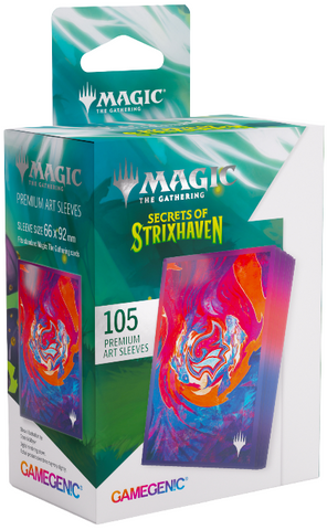 Gamegenic Secrets of Strixhaven Premium Art Sleeves - Prismari