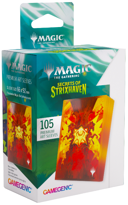 Gamegenic Secrets of Strixhaven Premium Art Sleeves - Lorehold