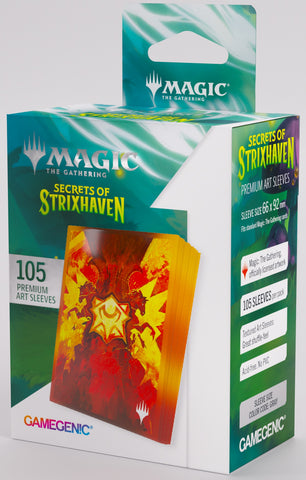 Gamegenic Secrets of Strixhaven Premium Art Sleeves - Lorehold
