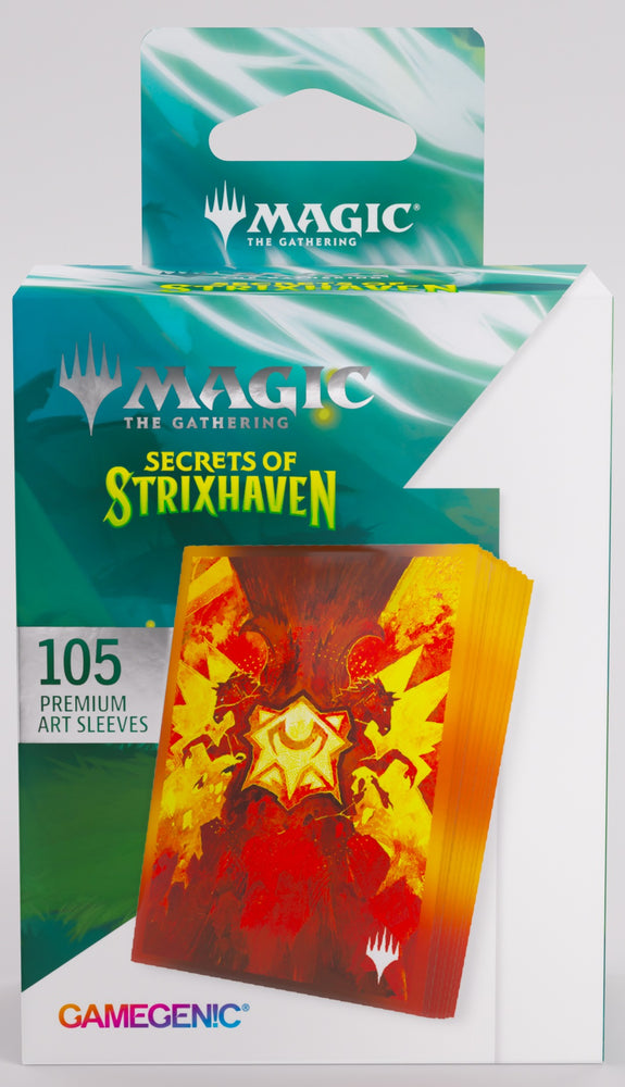 Gamegenic Secrets of Strixhaven Premium Art Sleeves - Lorehold