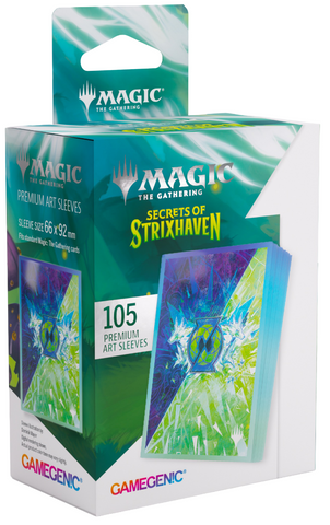 Gamegenic Secrets of Strixhaven Premium Art Sleeves - Quandrix