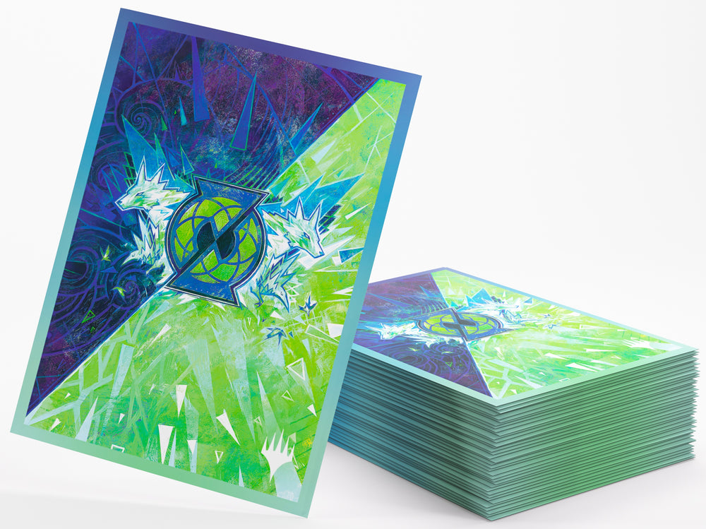 Gamegenic Secrets of Strixhaven Premium Art Sleeves - Quandrix