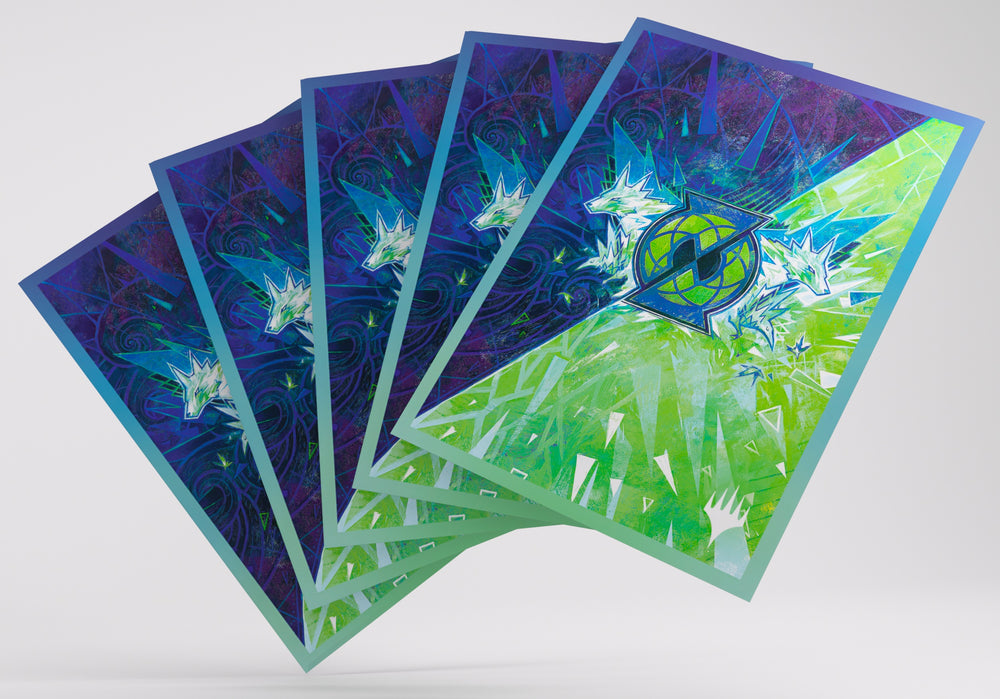 Gamegenic Secrets of Strixhaven Premium Art Sleeves - Quandrix