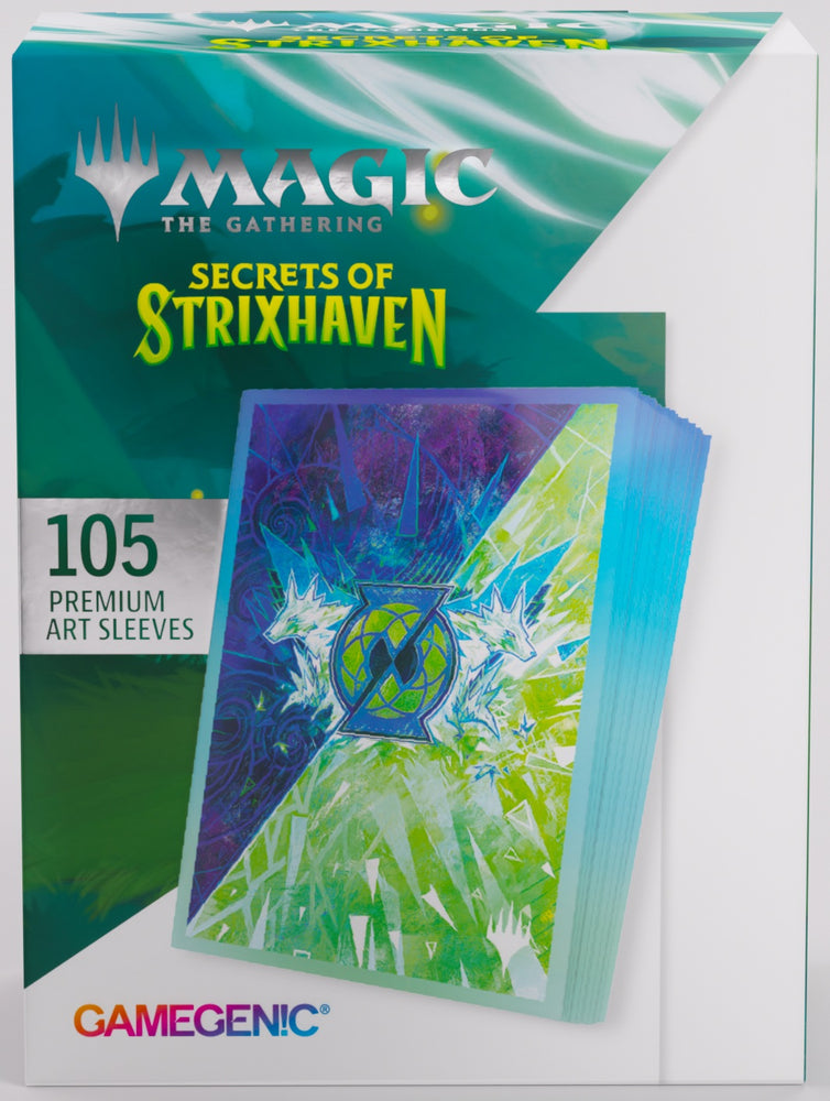 Gamegenic Secrets of Strixhaven Premium Art Sleeves - Quandrix