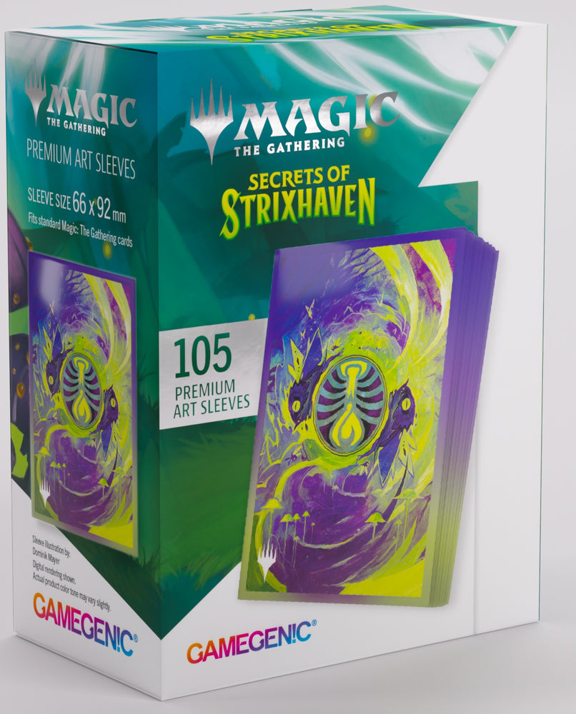 Gamegenic Secrets of Strixhaven Premium Art Sleeves - Witherbloom