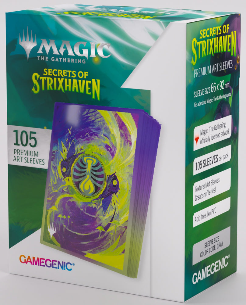 Gamegenic Secrets of Strixhaven Premium Art Sleeves - Witherbloom