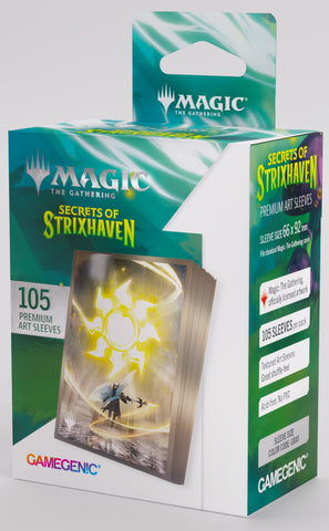 Gamegenic Secrets of Strixhaven Premium Art Sleeves - Plains