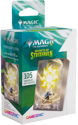 Gamegenic Secrets of Strixhaven Premium Art Sleeves - Plains