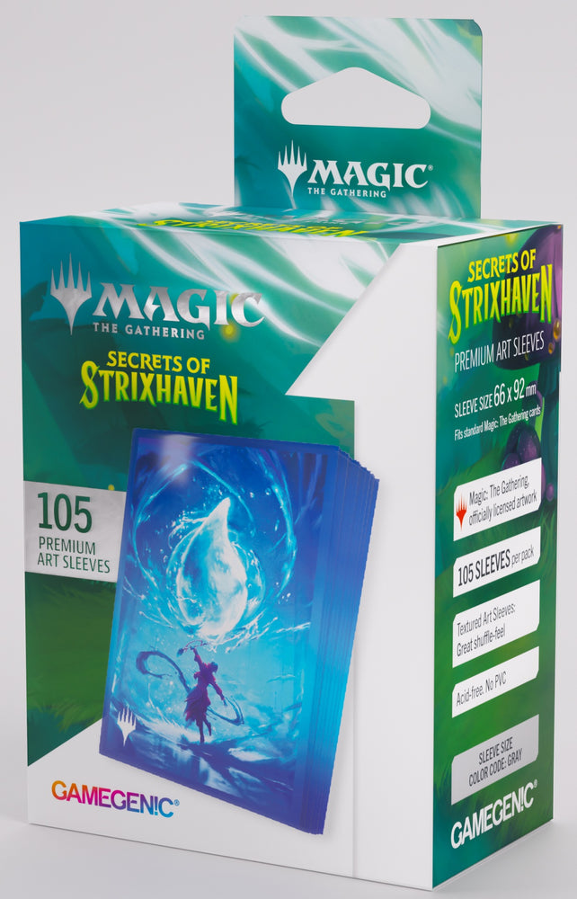 Gamegenic Secrets of Strixhaven Premium Art Sleeves - Island