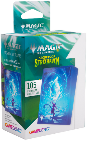 Gamegenic Secrets of Strixhaven Premium Art Sleeves - Island
