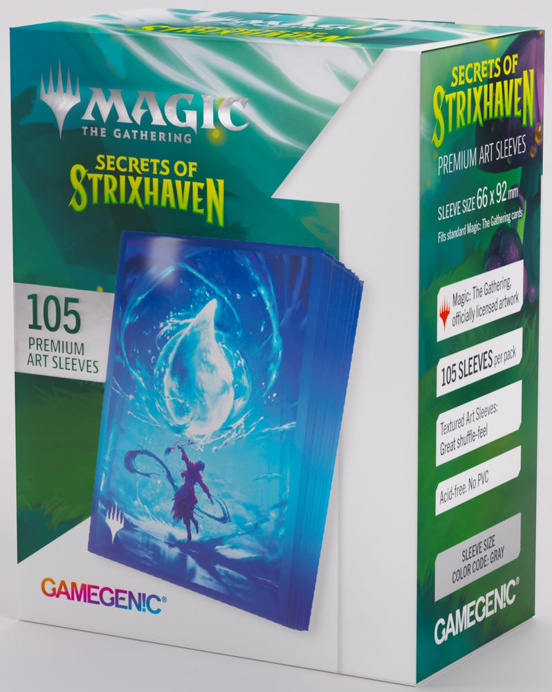 Gamegenic Secrets of Strixhaven Premium Art Sleeves - Island
