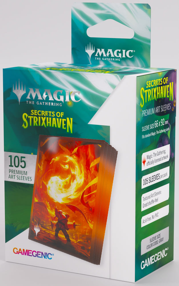 Gamegenic Secrets of Strixhaven Premium Art Sleeves - Mountain