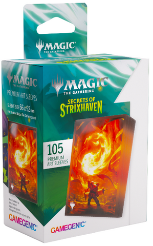 Gamegenic Secrets of Strixhaven Premium Art Sleeves - Mountain