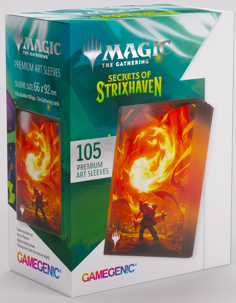 Gamegenic Secrets of Strixhaven Premium Art Sleeves - Mountain