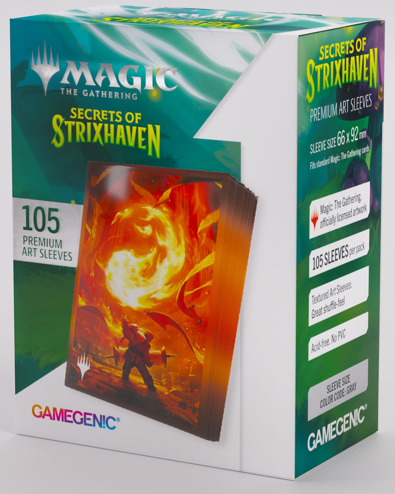 Gamegenic Secrets of Strixhaven Premium Art Sleeves - Mountain