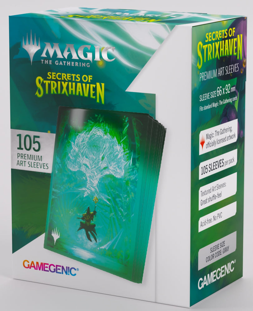 Gamegenic Secrets of Strixhaven Premium Art Sleeves - Forest