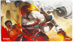 Gamegenic Secrets of Strixhaven Prime Playmat - Ajani's Response